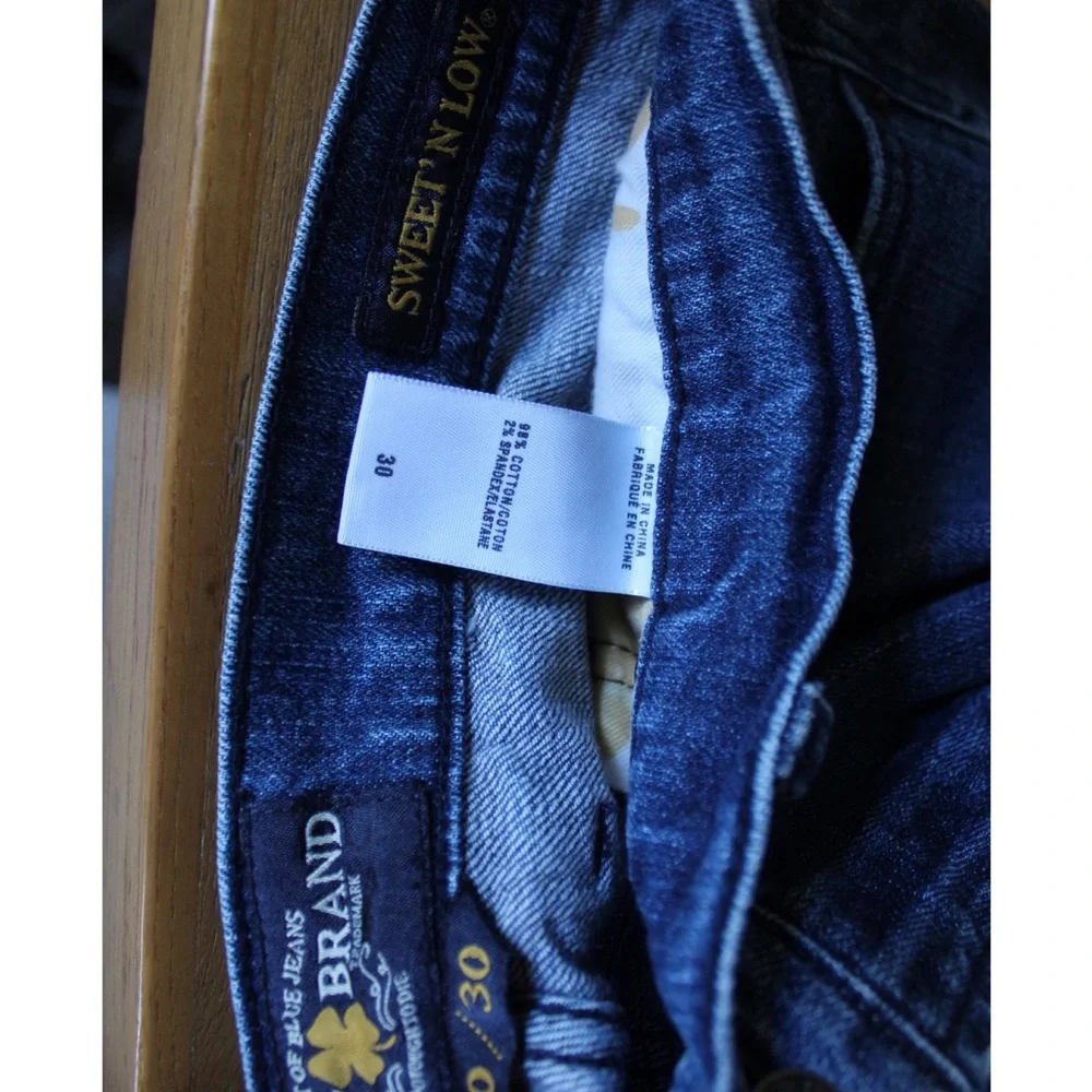 Lucky Brand Vintage Sweet N Low Cropped Jeans 10 30 Preowned - Picture 8 of 8